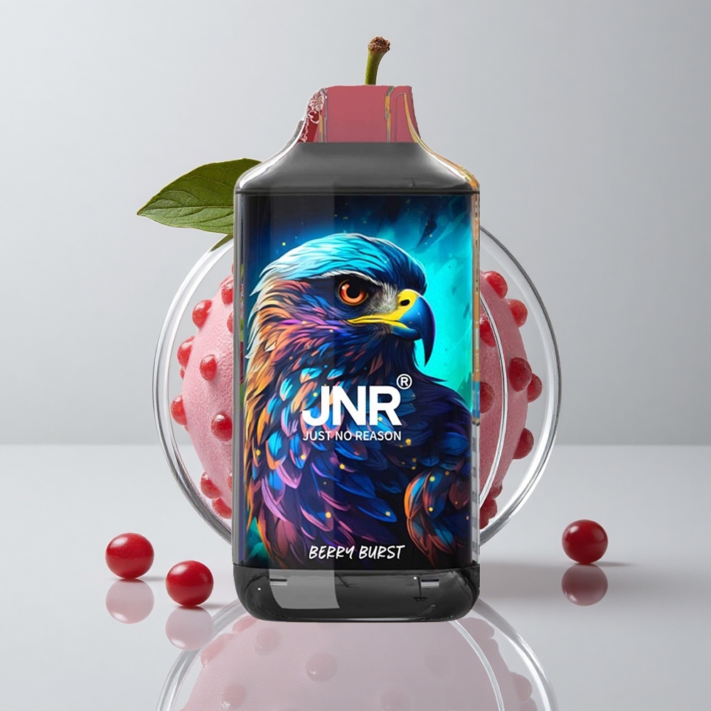 JNR Falcon 16000 Puffs Explosión de Bayas 22ml Pantalla LED Inteligente