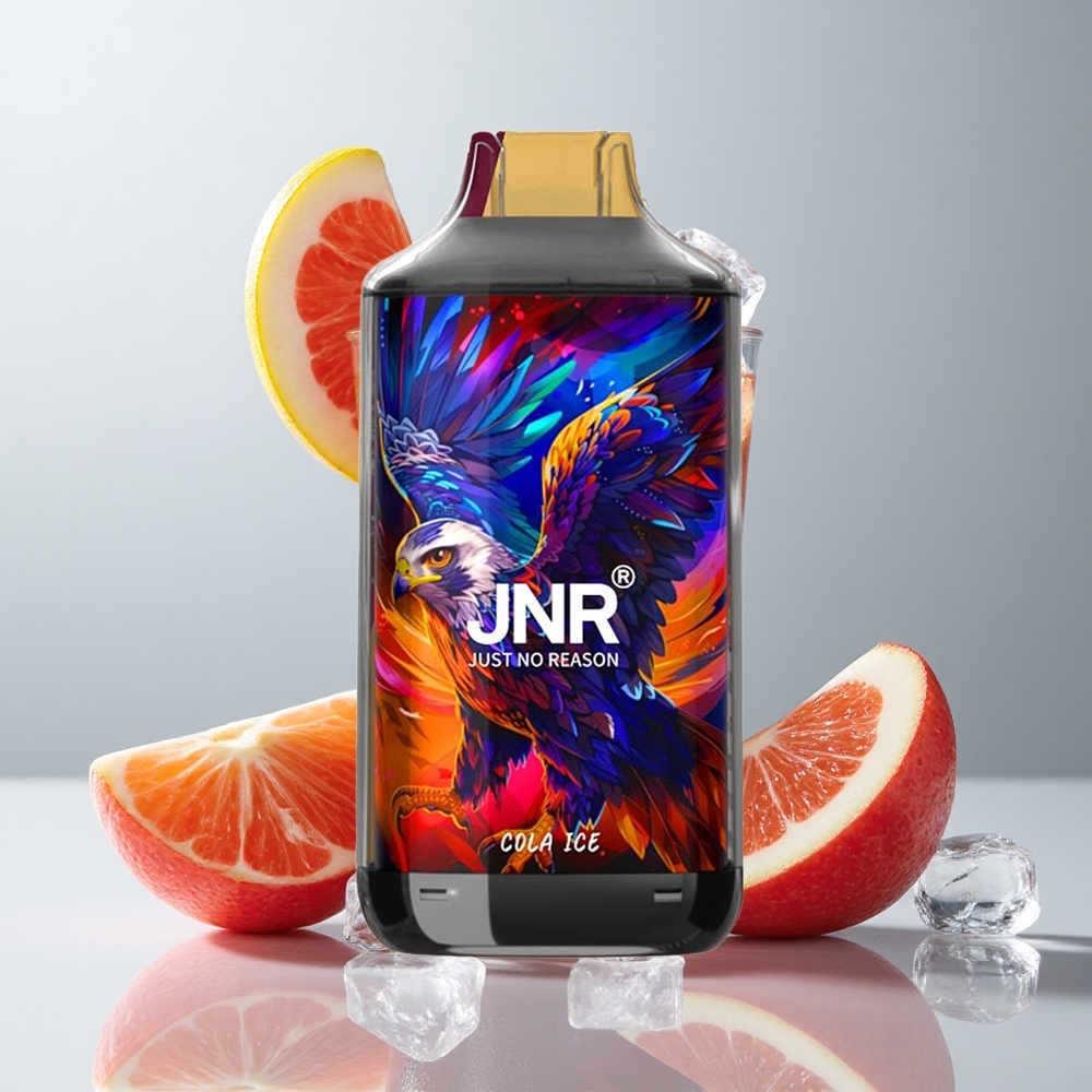 JNR Falcon 16000 Puffs Vape Cola Helada con 22ml y Pantalla LED Inteligente