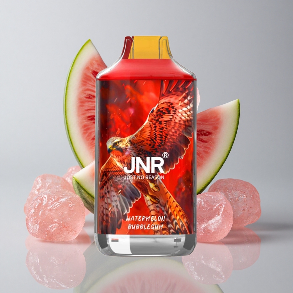 JNR Falcon 16000 Puffs Vape Sandía Chicle Pantalla LED Inteligente