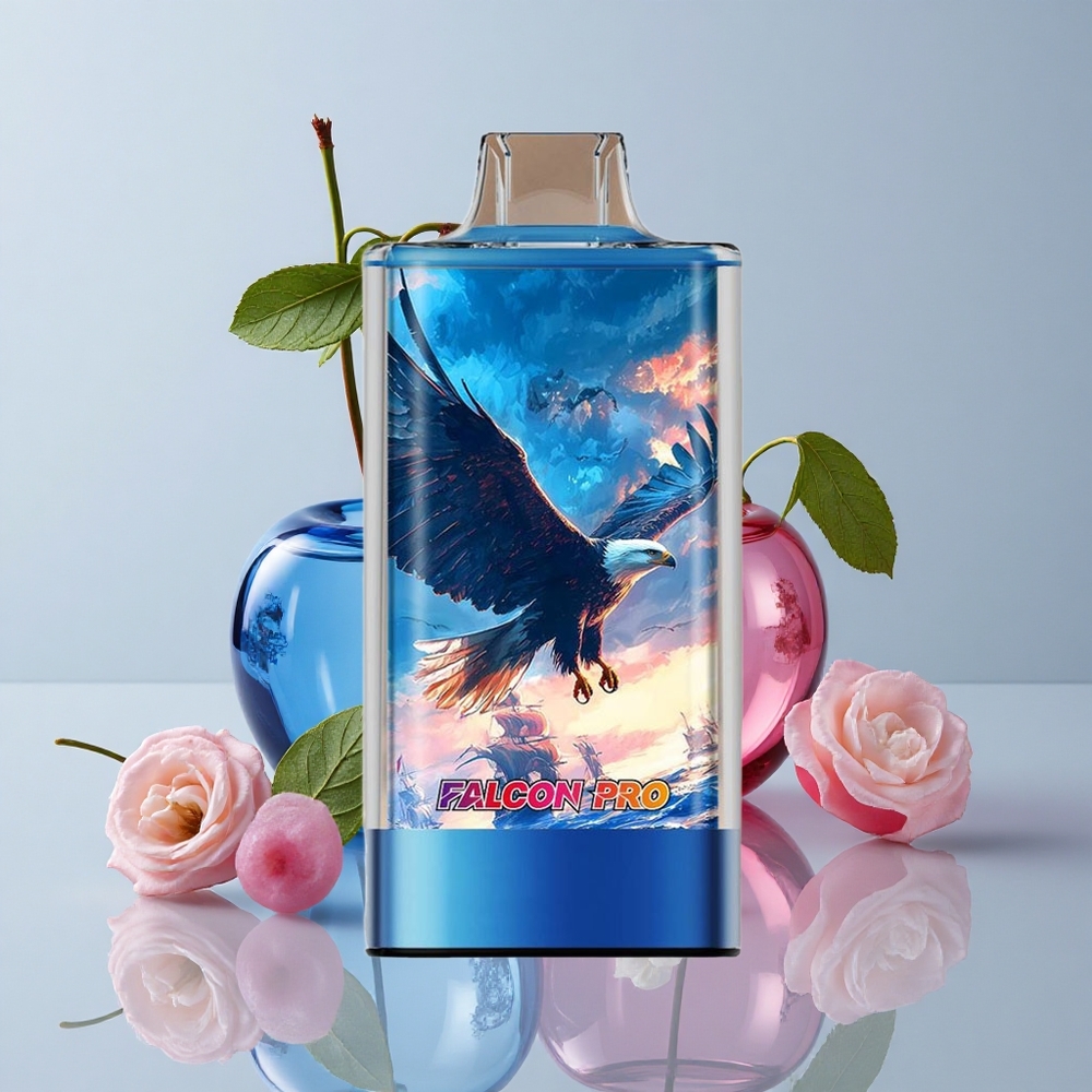 JNR Falcon Pro 28000 Azul Frambuesa Cereza 30ml Pantalla Inteligente