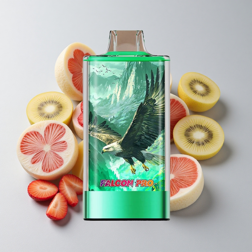 JNR Falcon Pro 28000 Desechable Fresa Kiwi 5% Nicotina Dual Malla