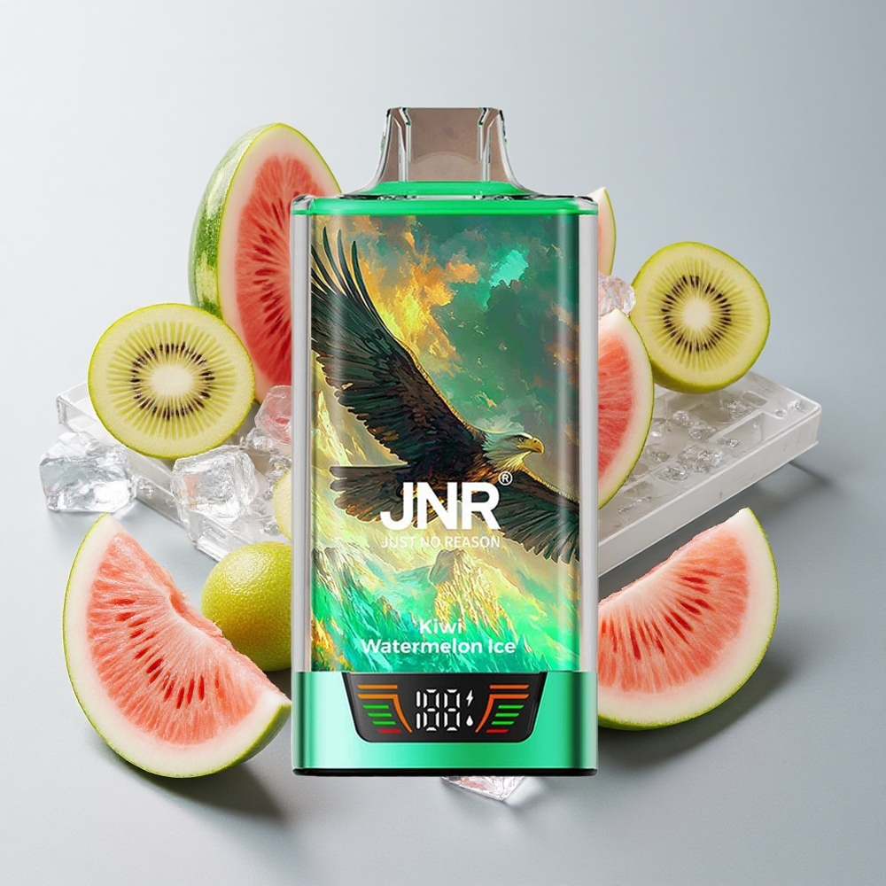 JNR Falcon Pro 28000 Disposable Vape Kiwi Sandía Hielo 30ml 28000 Caladas
