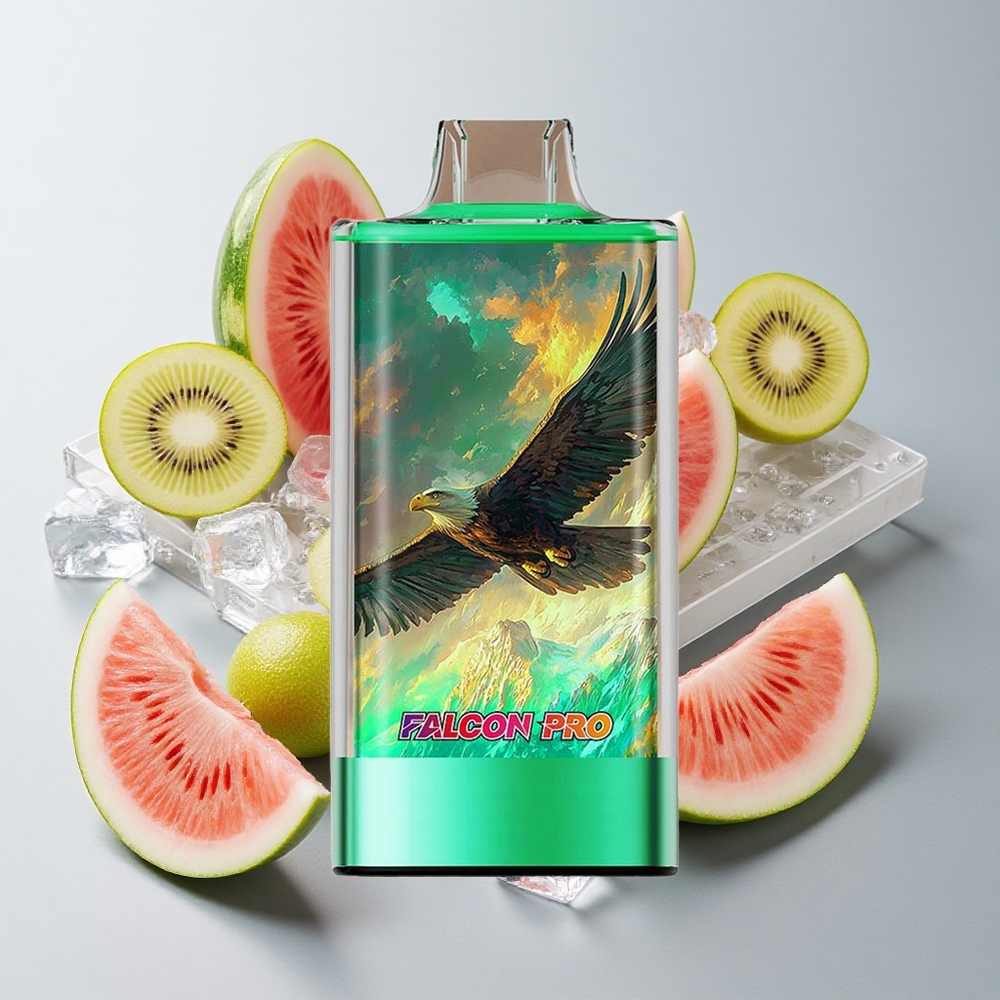 JNR Falcon Pro 28000 Disposable Vape Kiwi Sandía Hielo 30ml 28000 Caladas