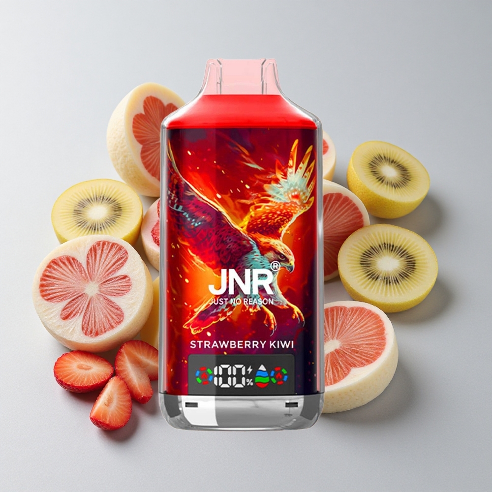 JNR Falcon X 18000 Puffs Fresa Kiwi 24ml Dual Malla