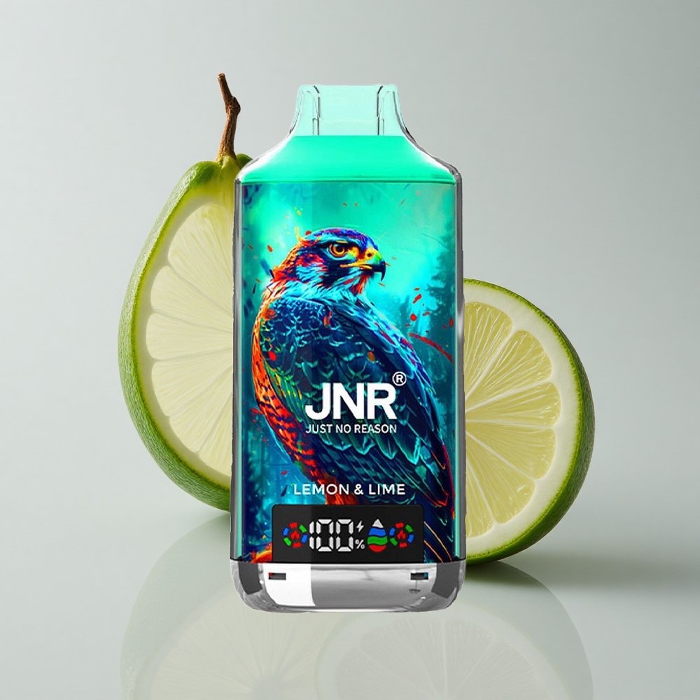 JNR Falcon X 18000 Puffs Lima Limón Display Digital Tipo-C