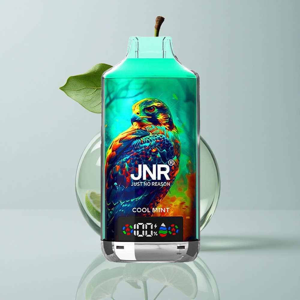 JNR Falcon X 18000 Puffs Menta Refrescante Dual Mesh Tipo-C