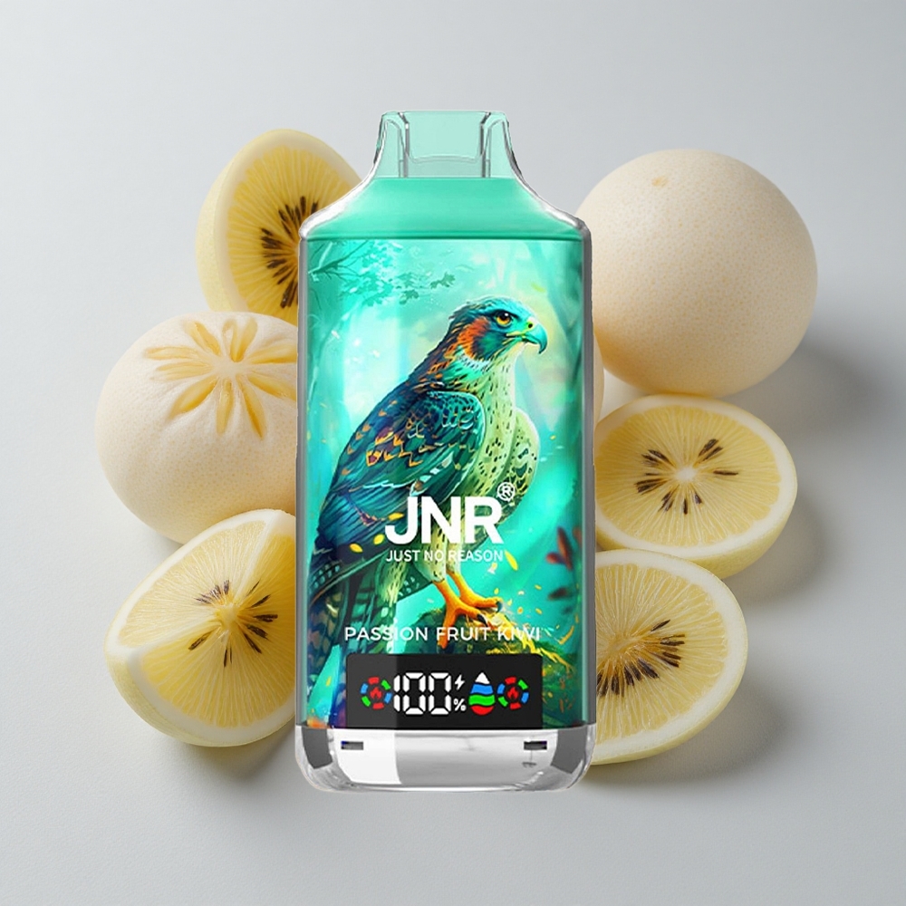 JNR Falcon X 18000 Puffs Vape Desechable Fruta de la Pasión Kiwi 24ml 0% 2% 5% Nicotina