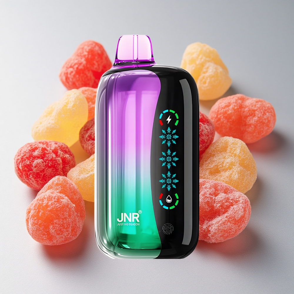 JNR Flex Ice 21000 Puffs Vape Gominolas Ácidas Ajuste de Hielo Pantalla Táctil