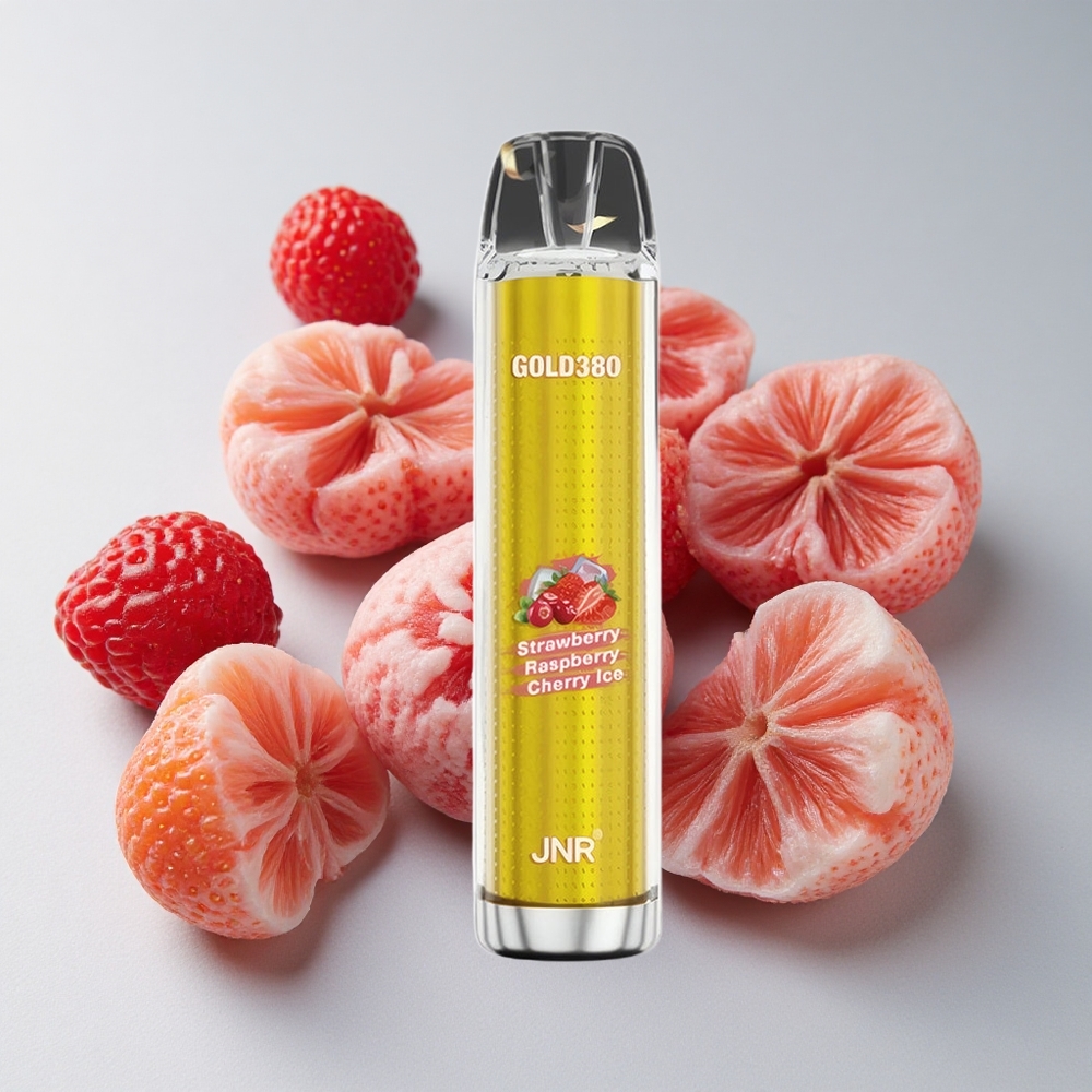 JNR Gold380 6000 Puffs Fresa Frambuesa 0% 2% 5% Nicotina
