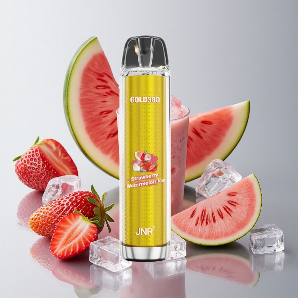 JNR Gold380 6000 Puffs Fresa Sandía Hielo 0% 2% 5% Nicotina