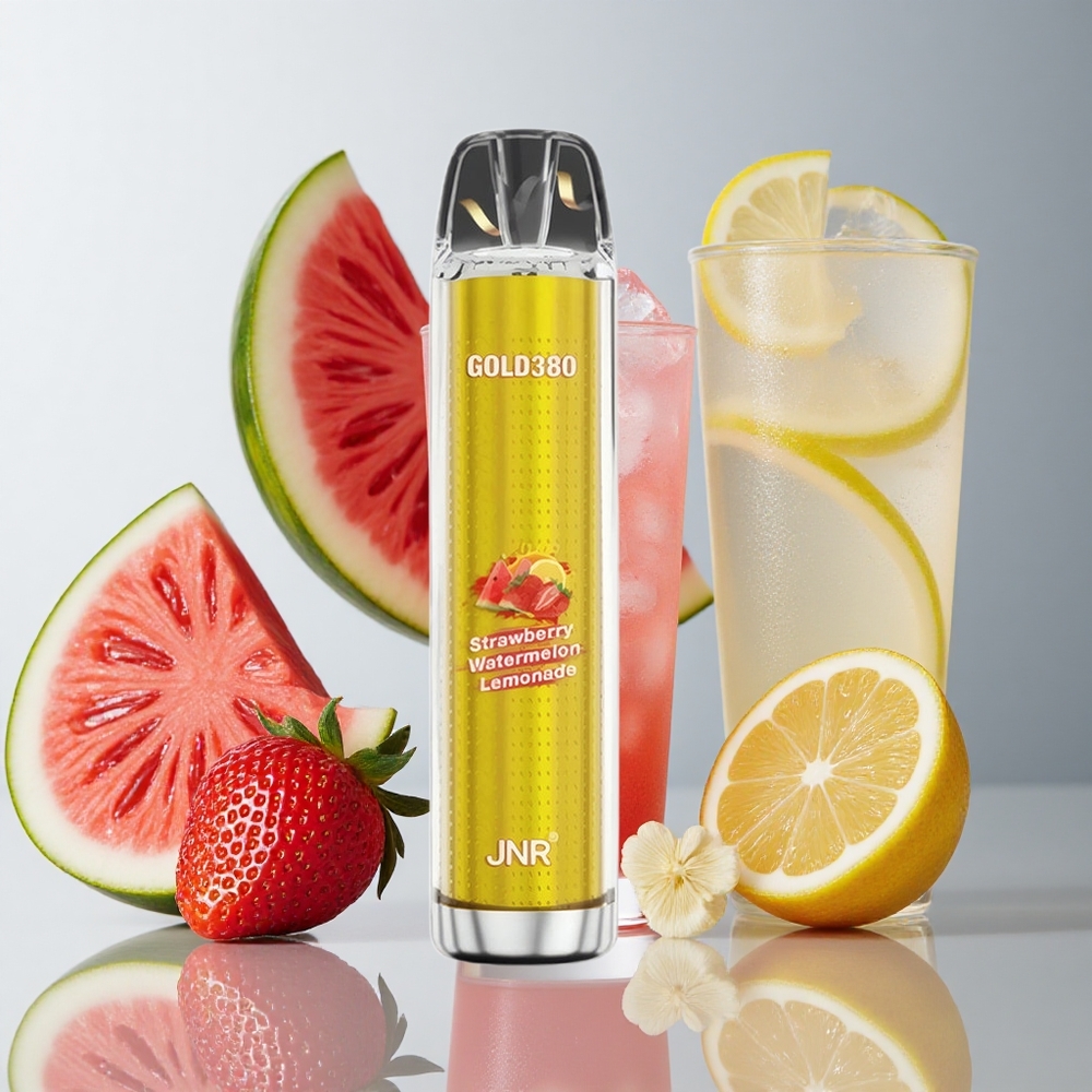JNR Gold380 6000 Puffs Fresa Sandía Limonada 0% 2% 5% Nicotina