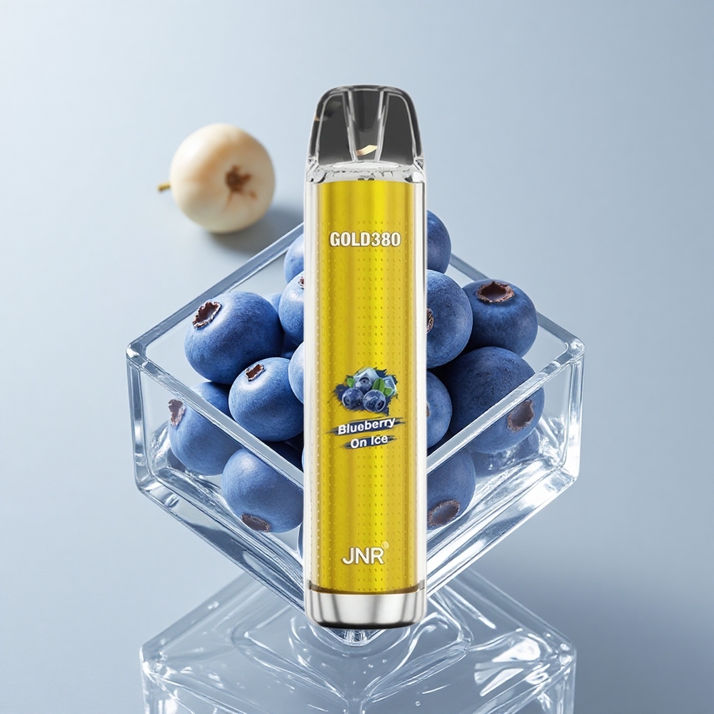 JNR Gold380 6000 Puffs Vape Desechable Arándano Con Hielo 13ml