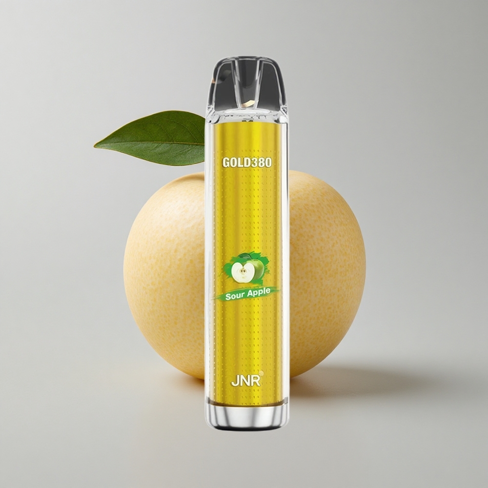 JNR Gold380 6000 Puffs Vape Desechable Manzana Ácida 13ml