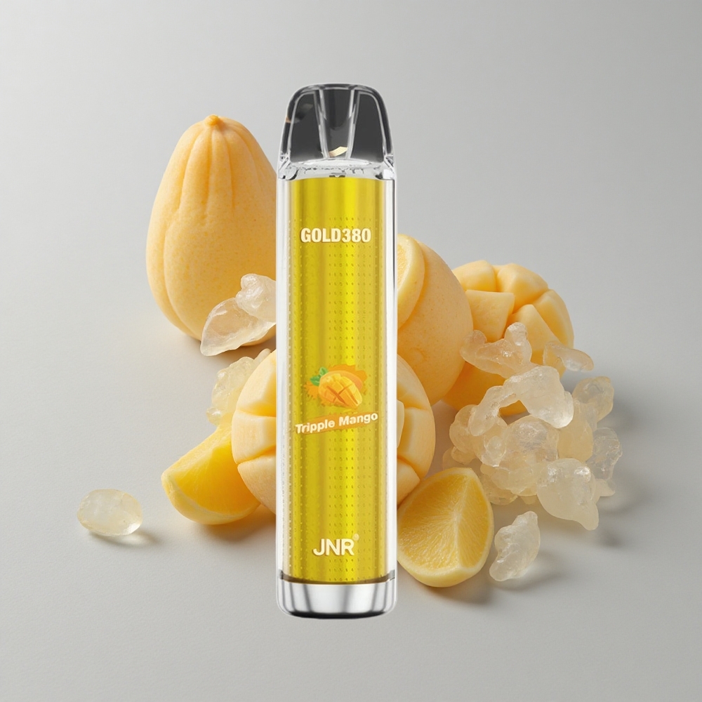 JNR Gold380 6000 Puffs Vape Desechable Triple Mango 13ml