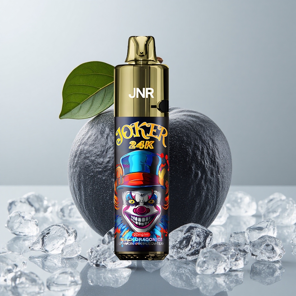 JNR Joker 24000 Puffs Dragón Negro Hielo 2% Nicotina
