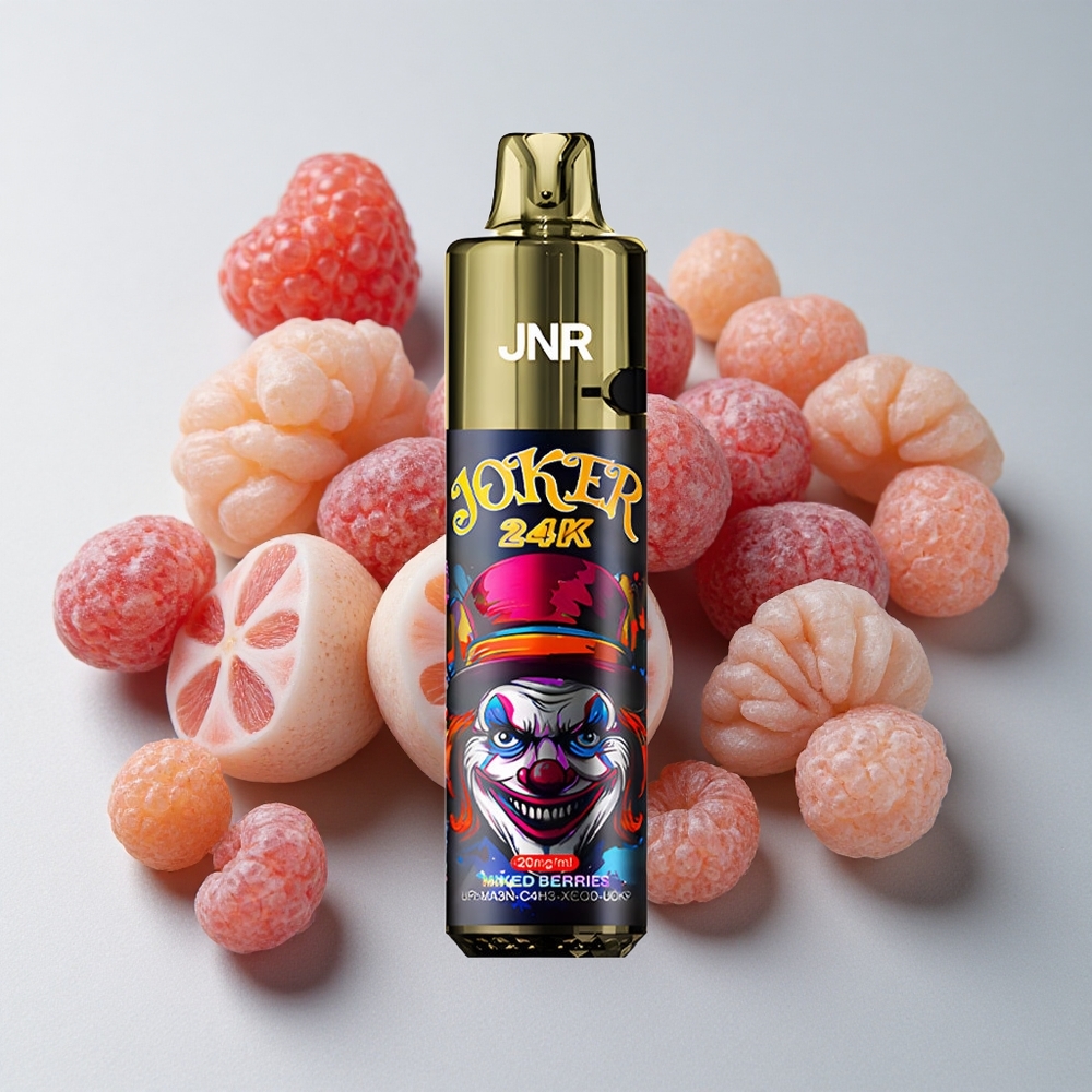 JNR Joker 24000 Puffs Vape Desechable Bayas Mixtas 2% Nicotina 800mAh