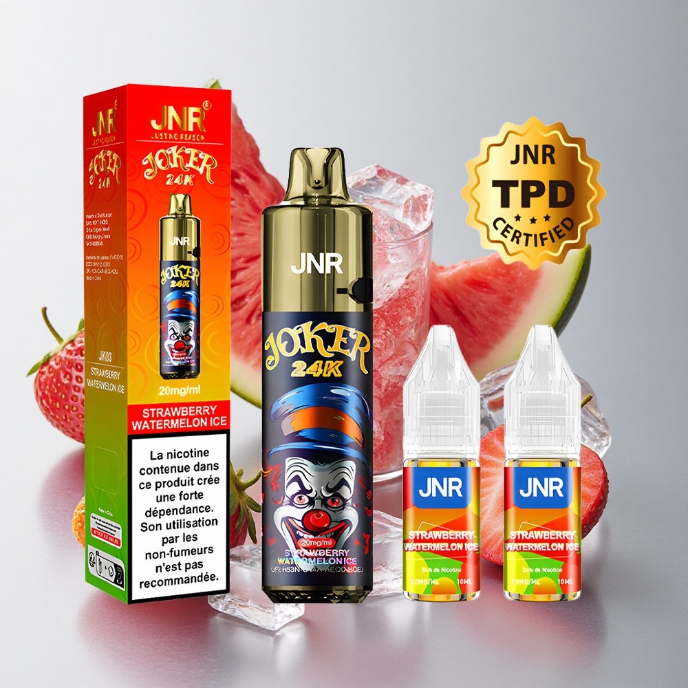 JNR Joker 24K Puffs Fresa Sandía Hielo 24000 Puffs 2% Nicotina