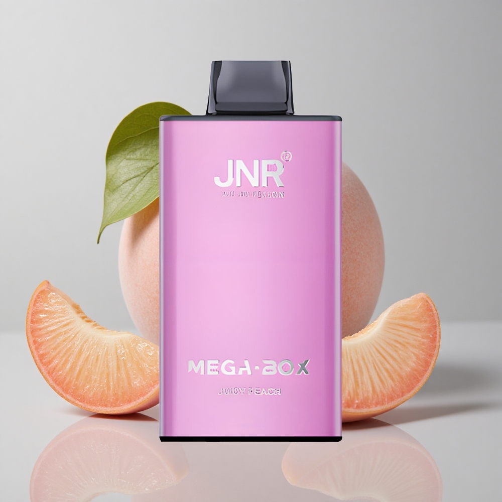 JNR Mega Box 25000 Puffs Melocotón Jugoso 30ml Dual Mesh
