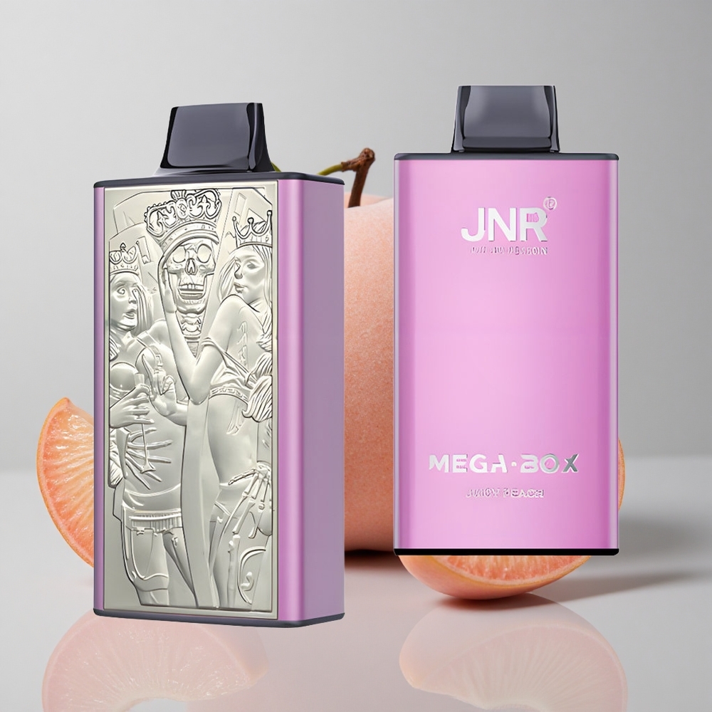 JNR Mega Box 25000 Puffs Melocotón Jugoso 30ml Dual Mesh