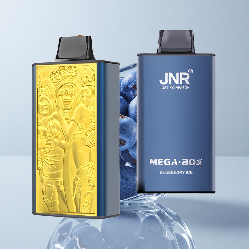 JNR Mega Box 25000 Puffs Vape Desechable Arándano Hielo 30ml