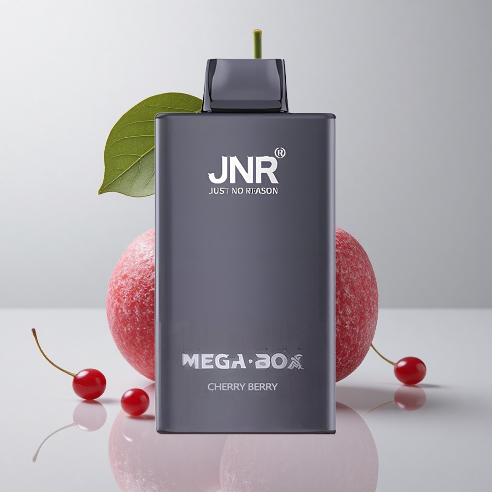 JNR Mega Box 25000 Puffs Vape Desechable Cereza y Baya 30ml