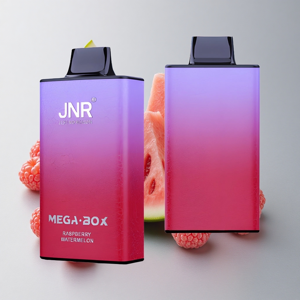 JNR Mega Box 25000 Puffs Vape Desechable Frambuesa Sandía 30ml