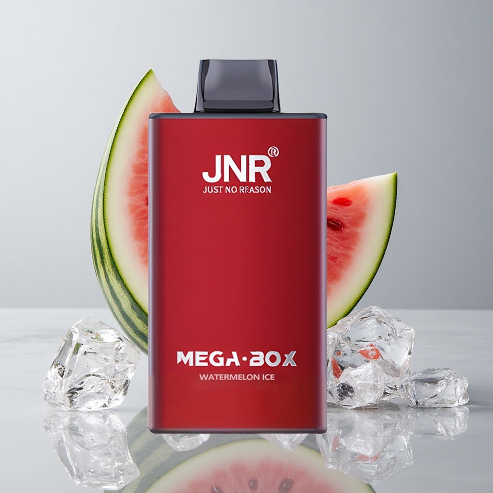 JNR Mega Box 25000 Puffs Vape Sandía Hielo 30ml Dual Mesh
