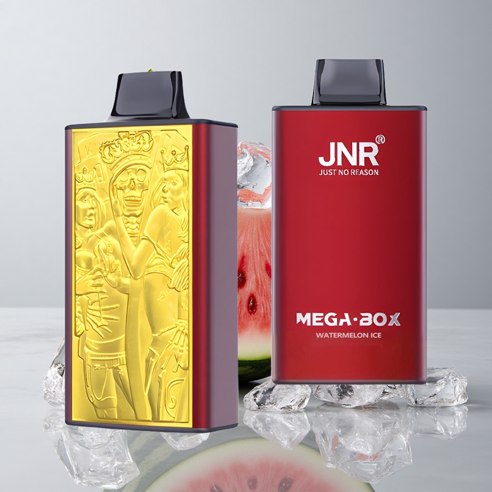 JNR Mega Box 25000 Puffs Vape Sandía Hielo 30ml Dual Mesh