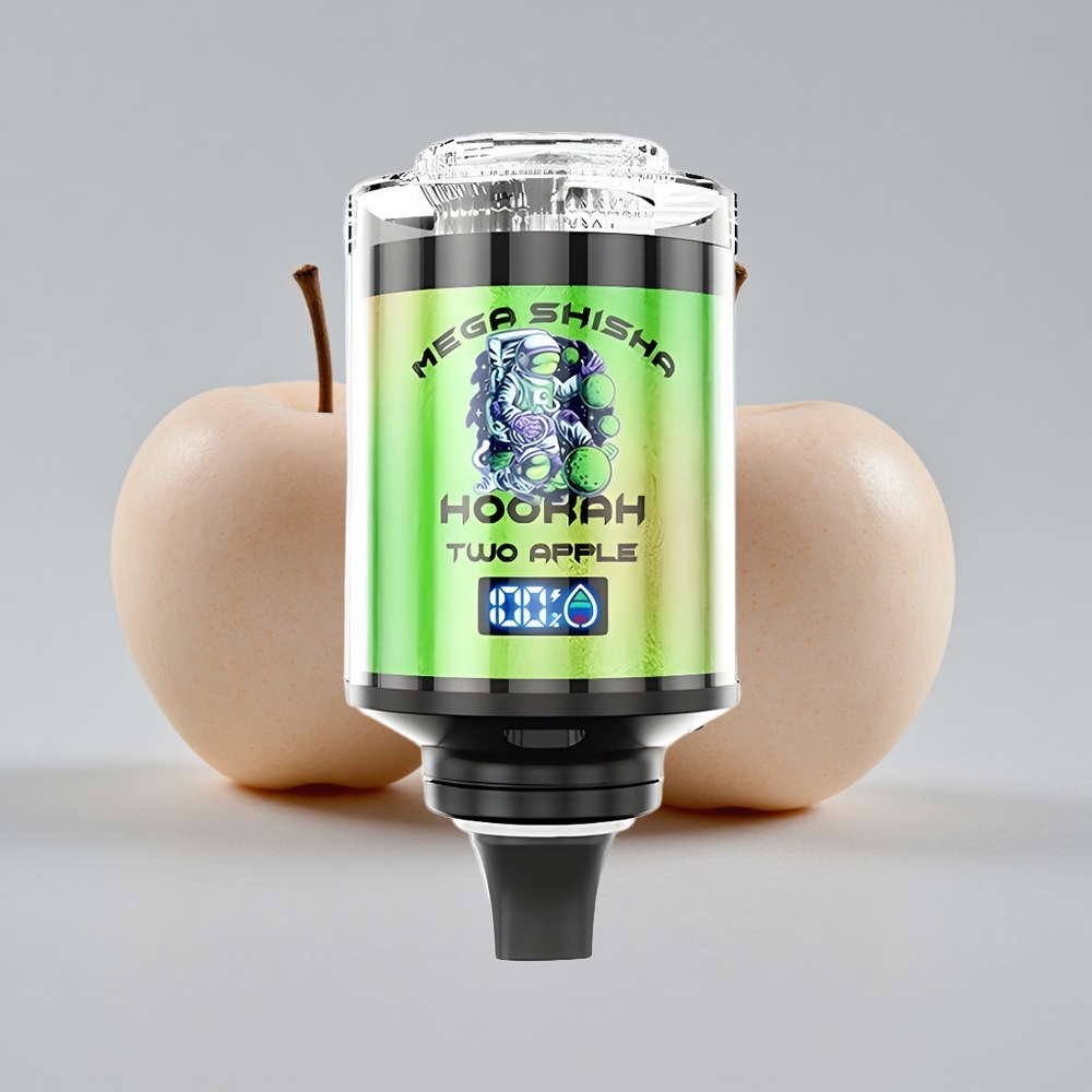 JNR Mega Shisha 100K 2 Manzanas Pantalla Inteligente 2200mAh