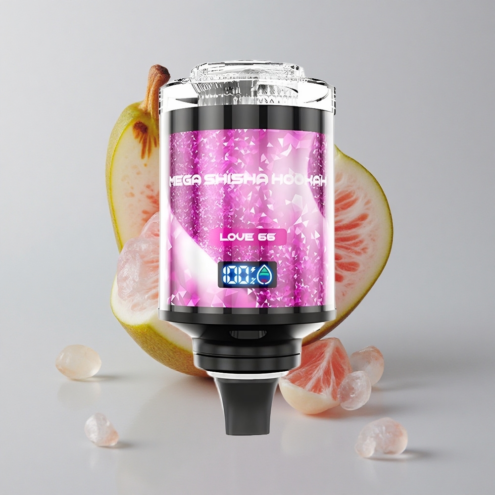 JNR Mega Shisha 100K 60ml capacidad de líquido 2200mAh batería Amor 66