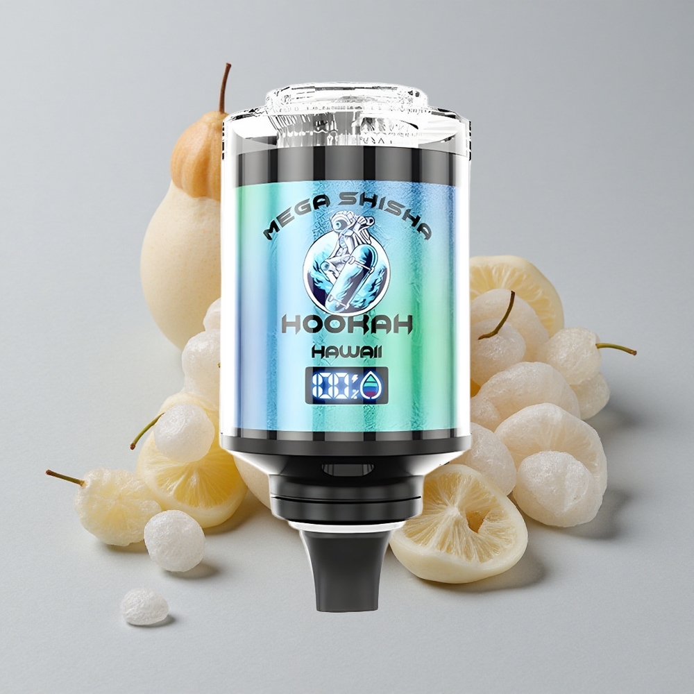 JNR Mega Shisha 100K Compatibilidad con Escritorio Hawái 100000 Puffs 60ml capacidad