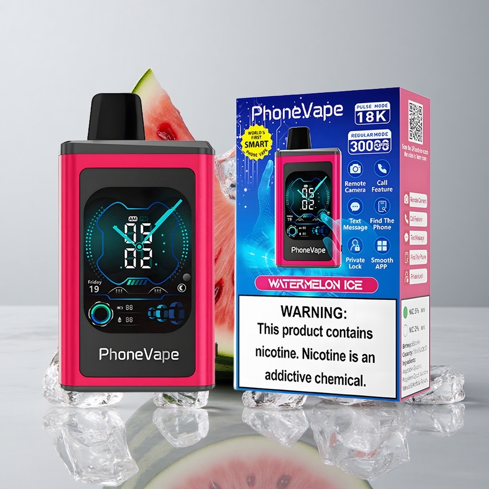 JNR Phone Vape 30000 chupadas Vape Desechable Sandía Hielo 850mAh Tipo-C
