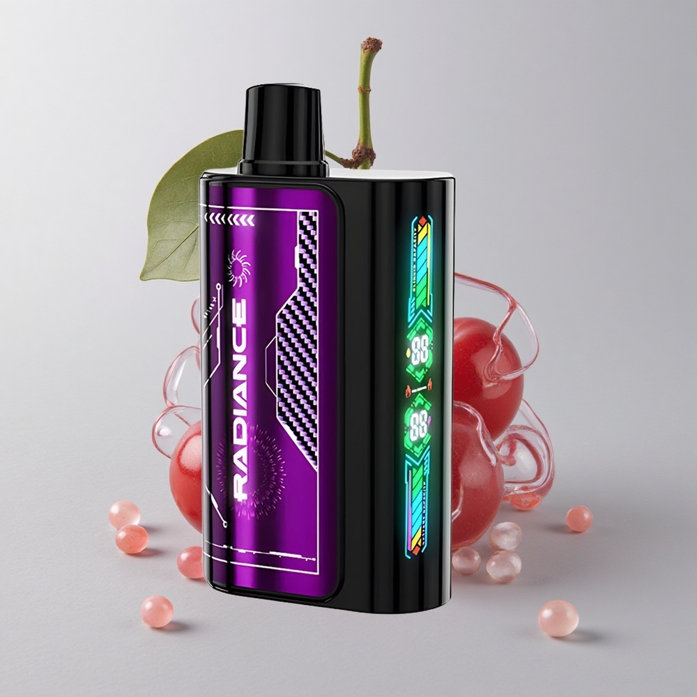 JNR Radiance 31000 Bocanadas Cereza Baya Pantalla Inteligente