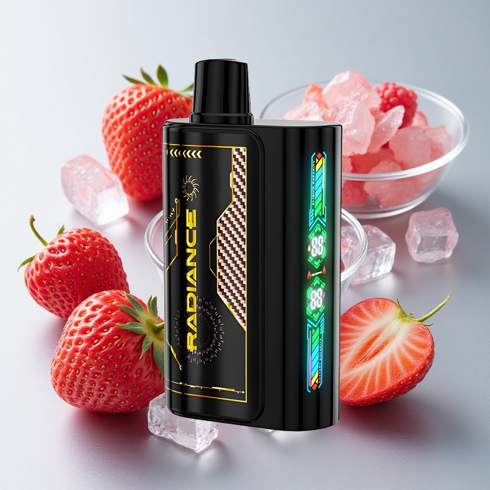 JNR Radiance 31000 Puffs Fresa Frambuesa Cereza Hielo