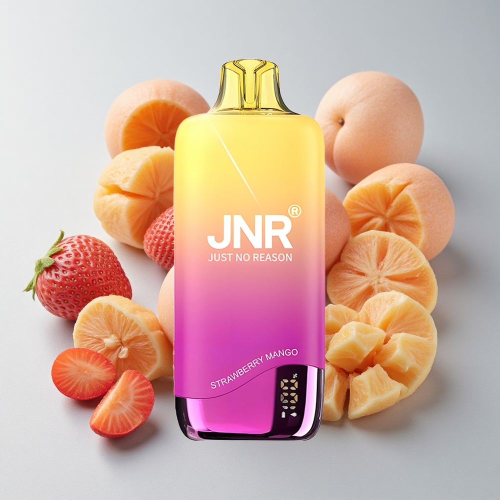 JNR Rainbow 10500 Puffs Fresa Mango 18ml 0.8ohm