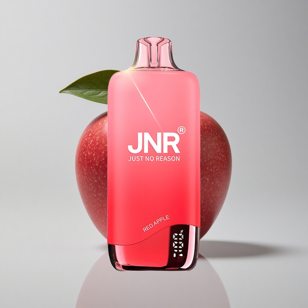 JNR Rainbow 10500 Puffs Manzana Roja 18ml e-Líquido