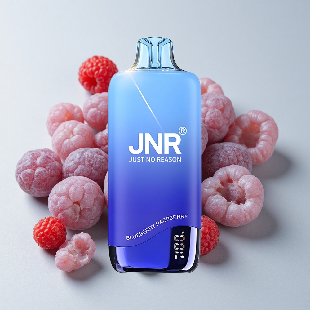 JNR Rainbow 10500 Puffs Vape Desechable Arándano Frambuesa 18ml