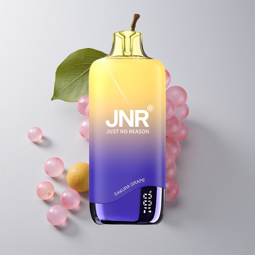 JNR Rainbow 10500 Puffs Vape Desechable Cereza Uva 18ml 0% 2% 5% Nicotina