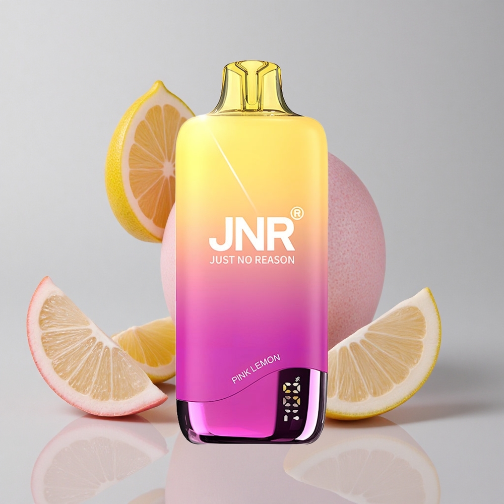 JNR Rainbow 10500 Puffs Vape Desechable Limón Rosa 18ml 0% 2% 5% Nicotina