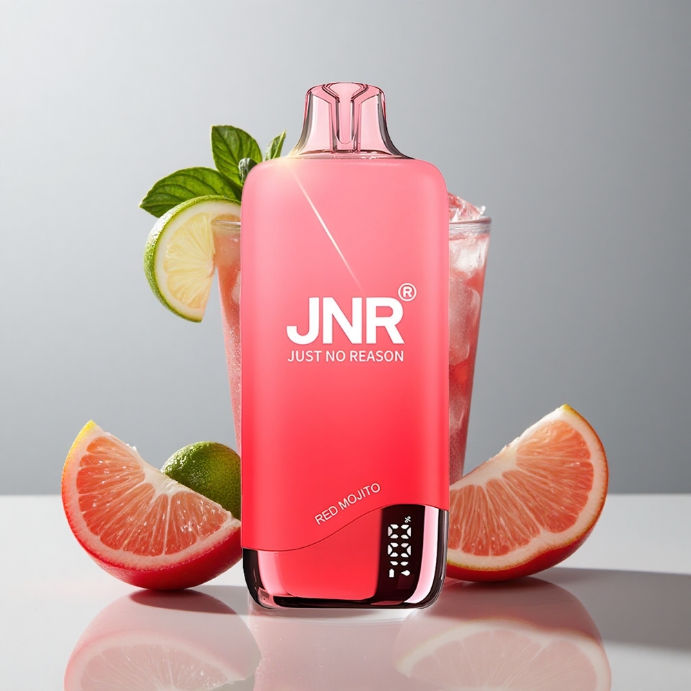 JNR Rainbow 10500 Puffs Vape Desechable Mojito Rojo 18ml Tanque 0% 2% 5% Nicotina