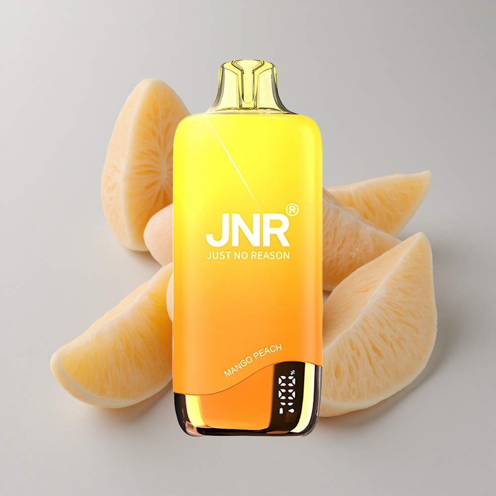 JNR Rainbow 10500 Puffs Vape Disposable Mango Melocotón 18ml Tanque