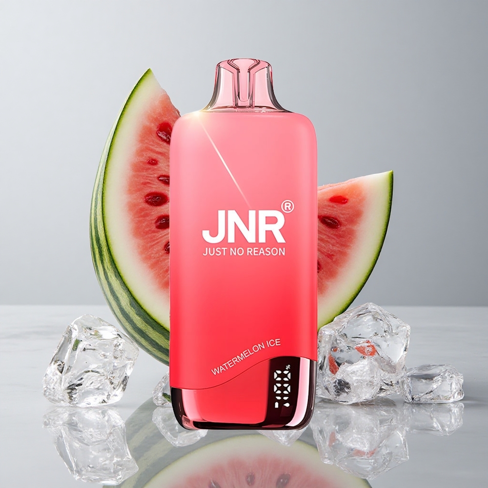 JNR Rainbow 10500 Puffs Vape Sandía Hielo 18ml Batería 600mAh