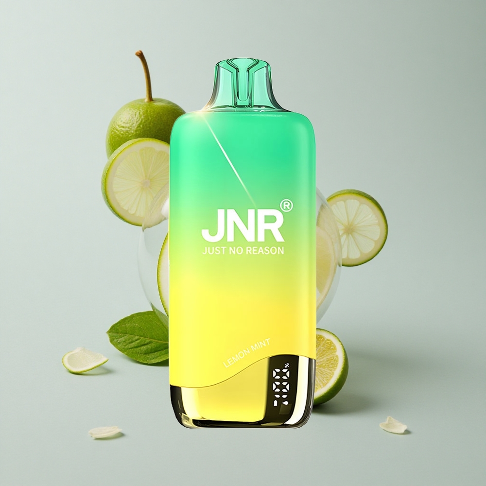 JNR Rainbow 10500 Puffs Vapeador Desechable Limón Menta 18ml