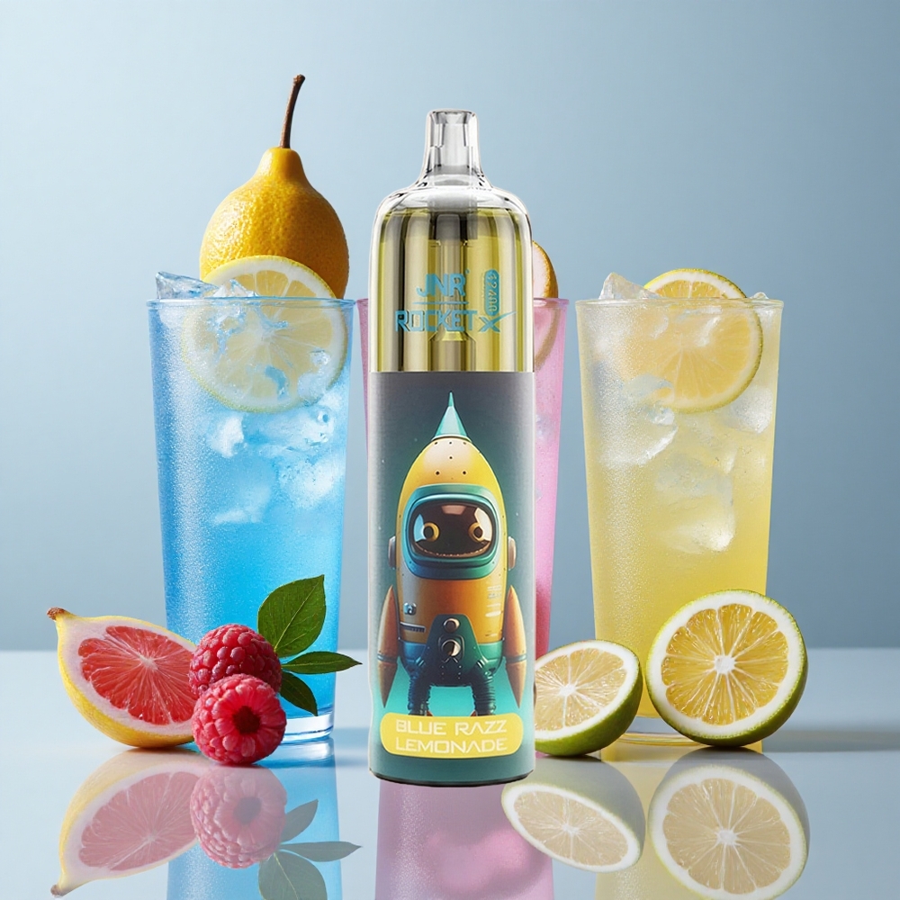 JNR Rocket-X 12400 Puffs Vape Disposable Arándano Azul Limonada con 25ml de Líquido