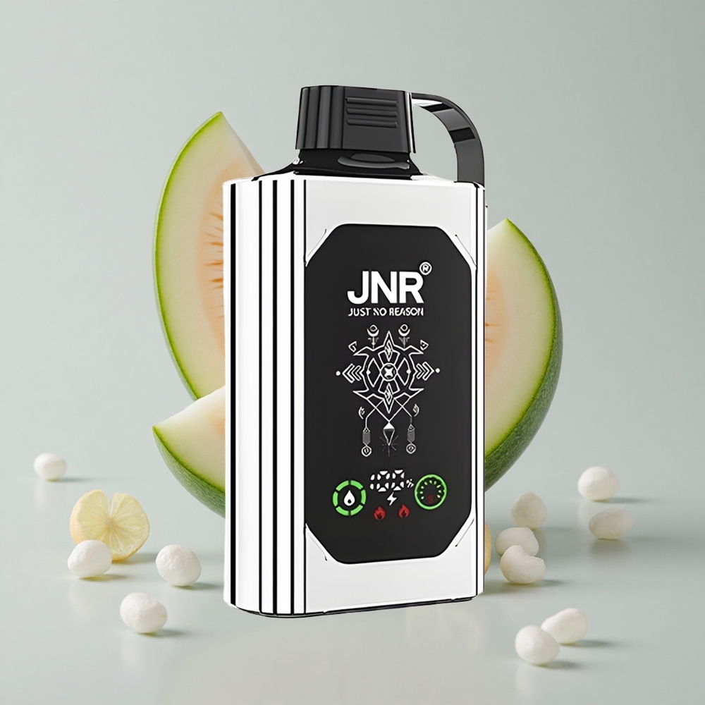 JNR Shisha Hookah Box 20500 Bocanadas Doble Melón Menta