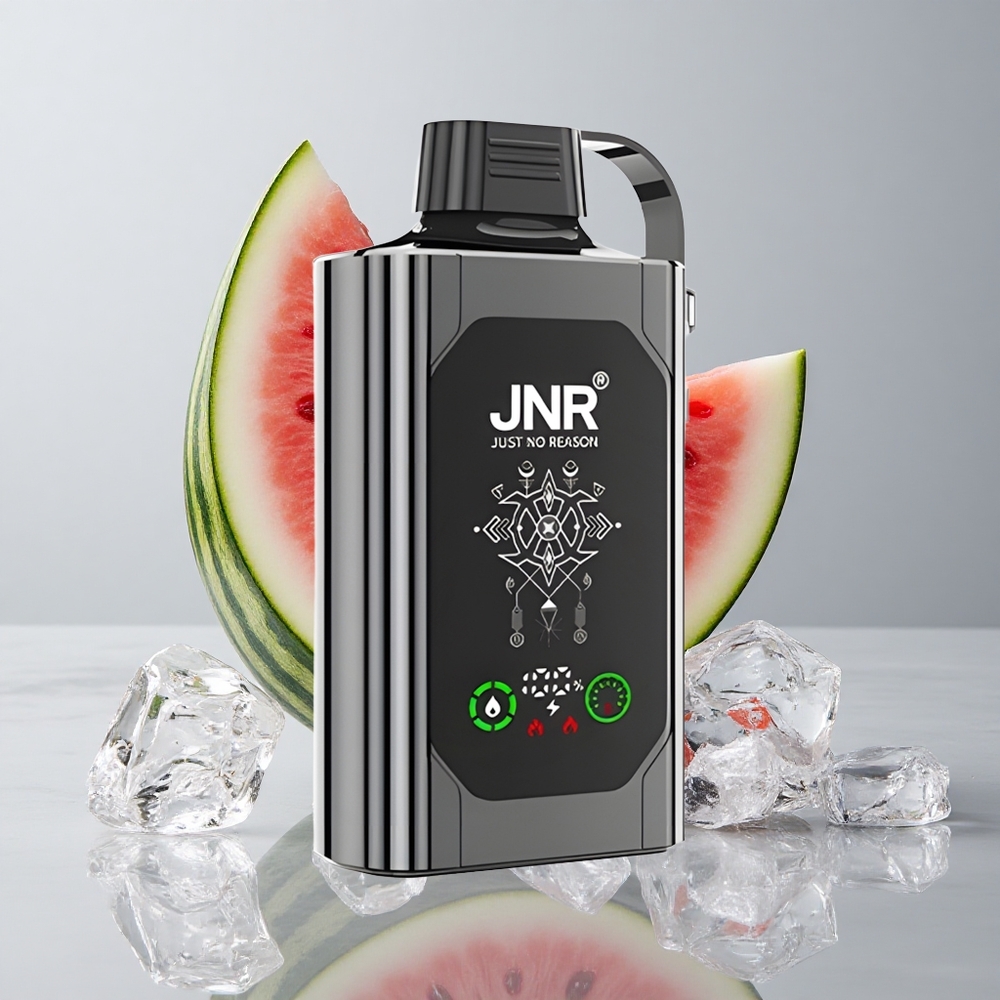 JNR Shisha Hookah Box 20500 Bocanadas Sandía Helada HD Display 25ml